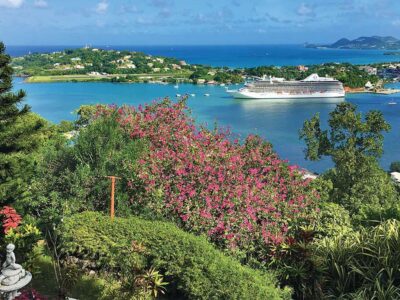 Oceania Cruises at a port - to experience OLife™