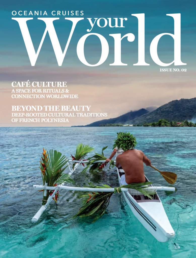 Oceania Cruises brochure of Your World