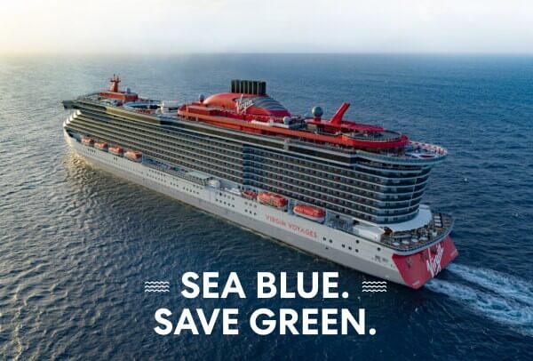 Virgin Voyages - Sea Blue Save Green