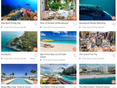 Virtuoso Wander list - Turks And Caicos Islands