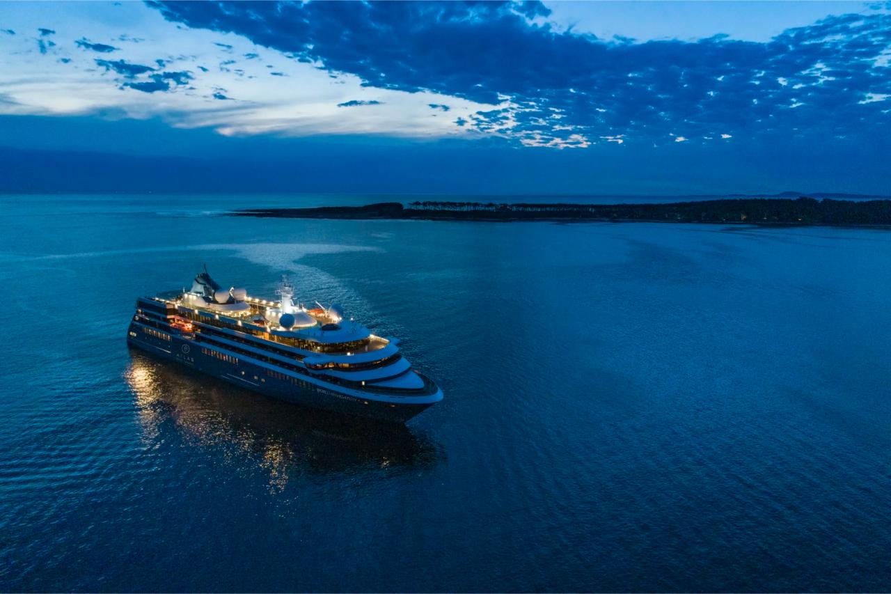 Atlas Ocean Voyage - World Navigator at Night