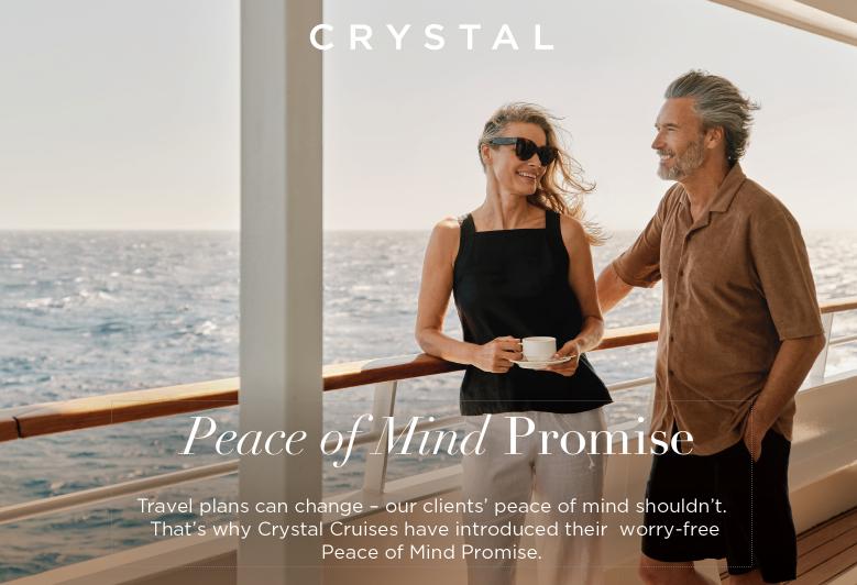 Crystal Cruises Peace of Mind Promise