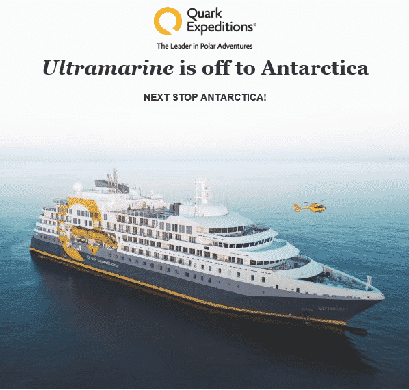 Quark Expeditions - Ultramarine Off to Antarctica