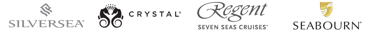 Logos of Luxury Cruise lines