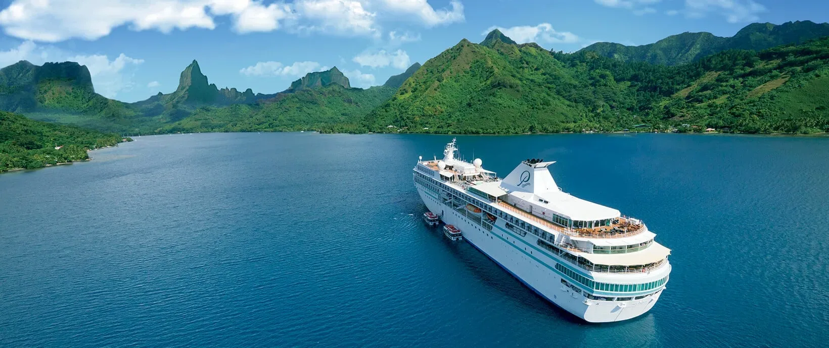 Paul Gauguin Cruises - Aerial View in Moorea