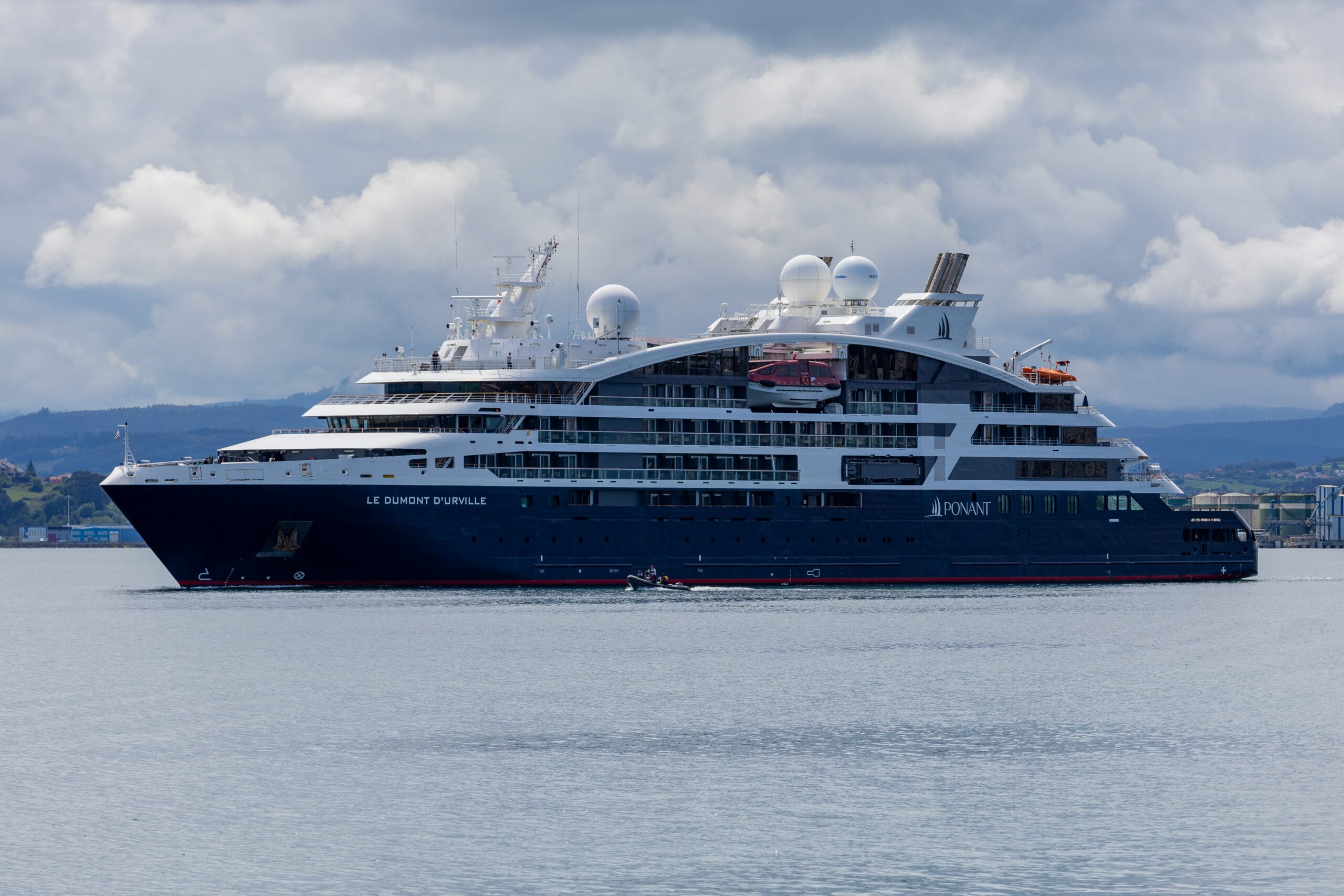 PONANT Expedition Cruise Ship Photo by frederick adegoke snr via Unsplash+.