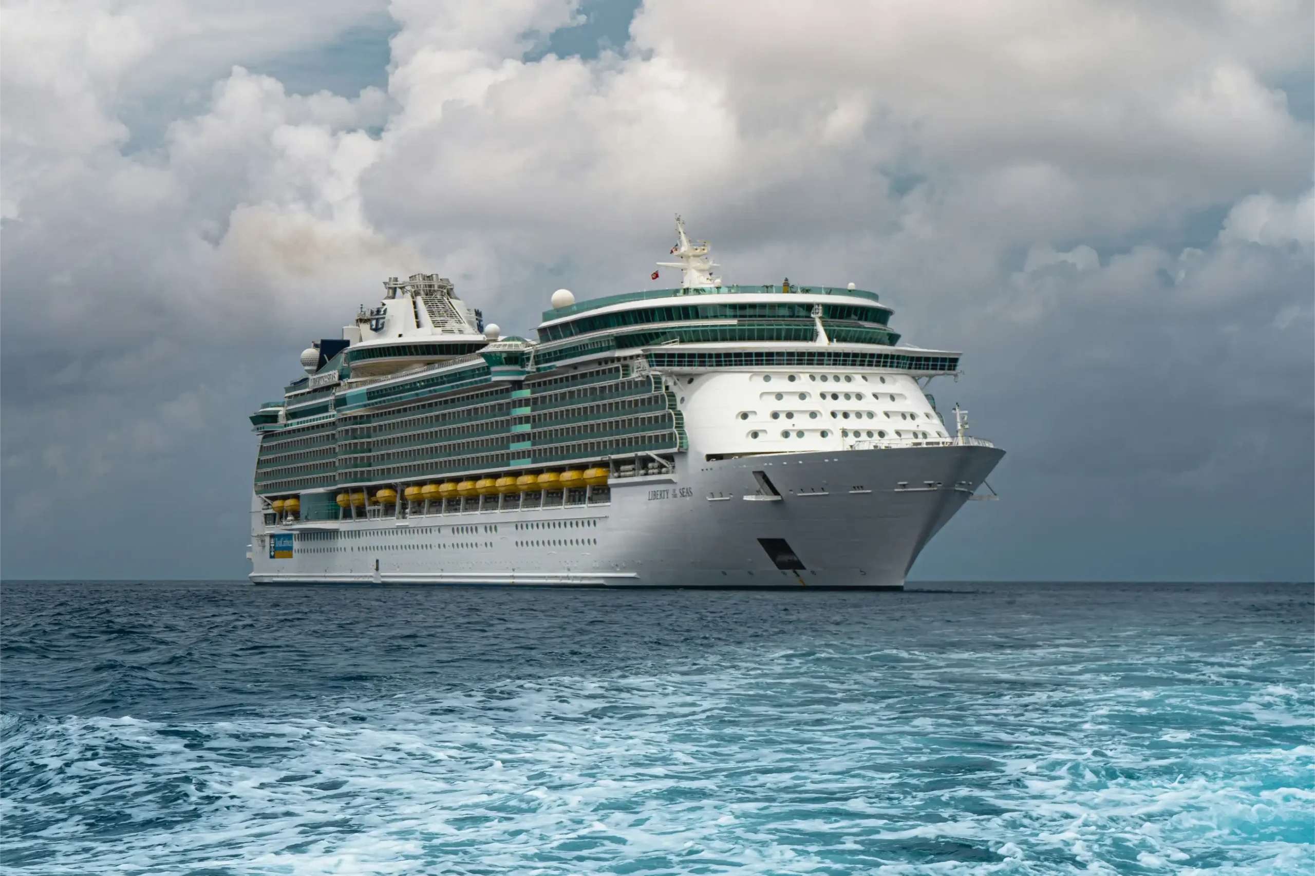 Royal Caribbean Ocean Cruise Ship Photo by adam gonzales via Unsplash+.