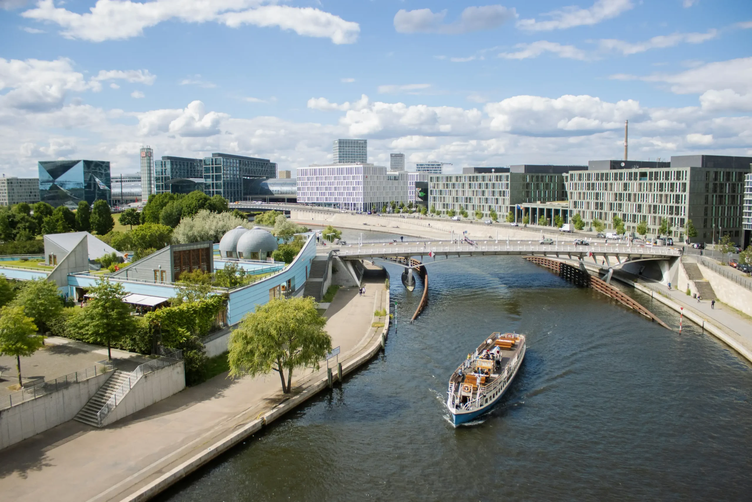 River Cruise Ship Photo by leandra rieger via Unsplash+.