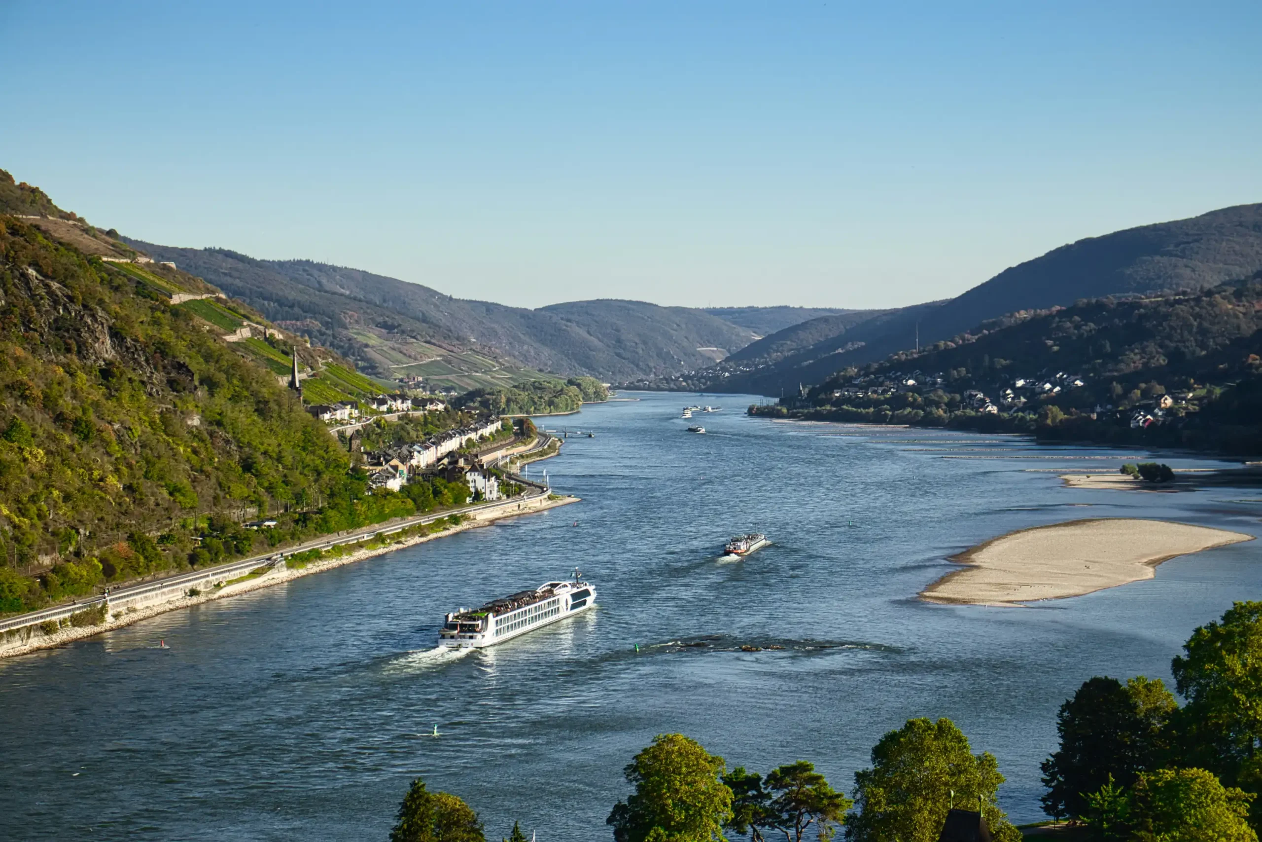 River Cruise Ship Photo by robin strahl via Unsplash+.