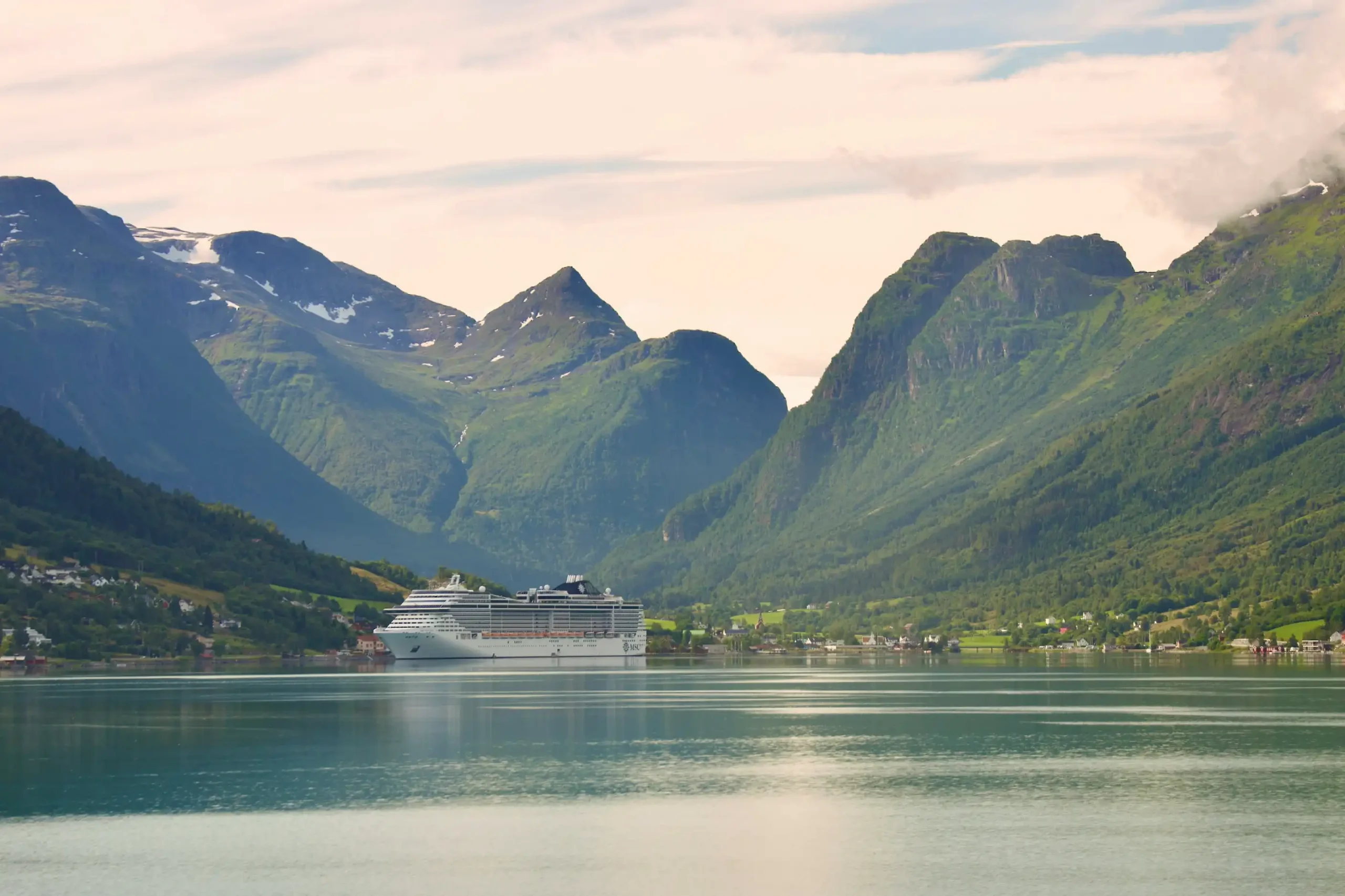 Ocean Cruise Ship Photo by stock birken via Unsplash+.