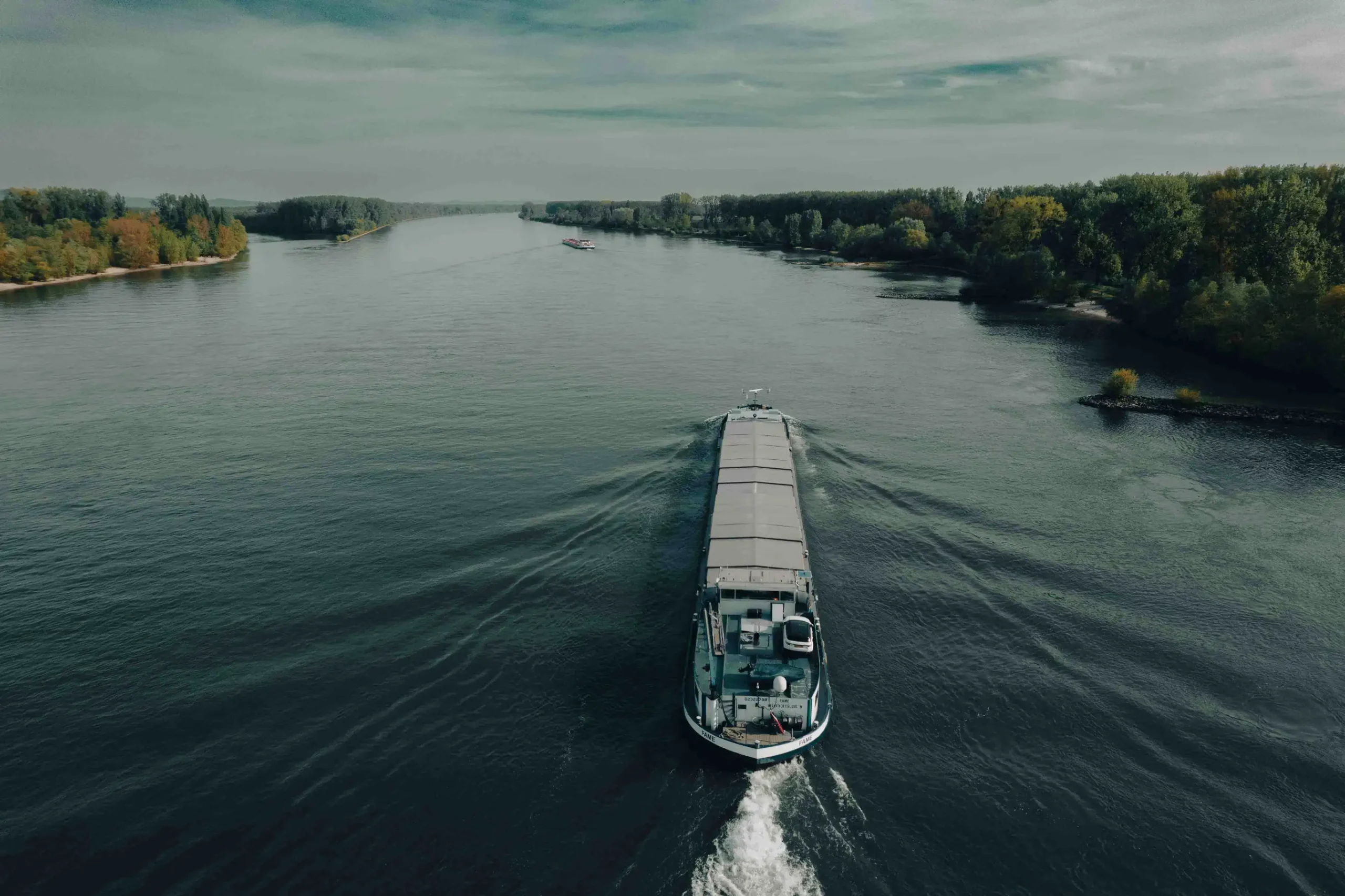 River Cruise Ship Photo by bernd dittrich via Unsplash+.