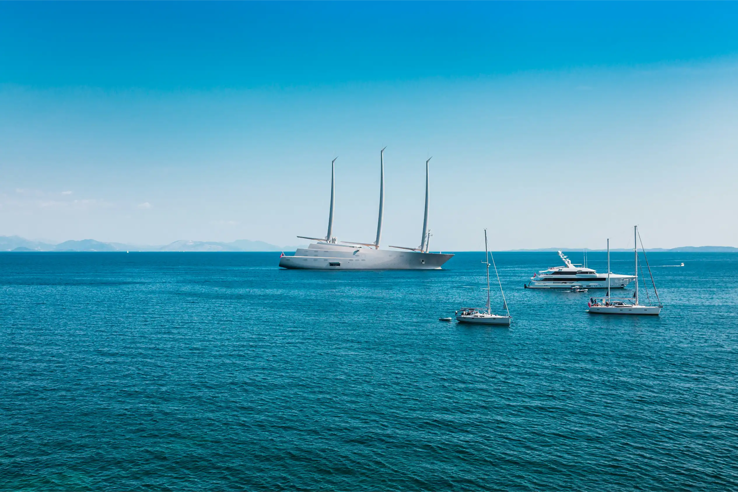 YACHT Photo by alexander mils via Unsplash+.